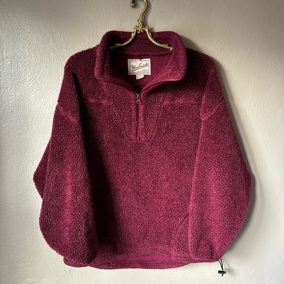 Woolrich Burgandy Pullover Size Small - Picture 1 of 5
